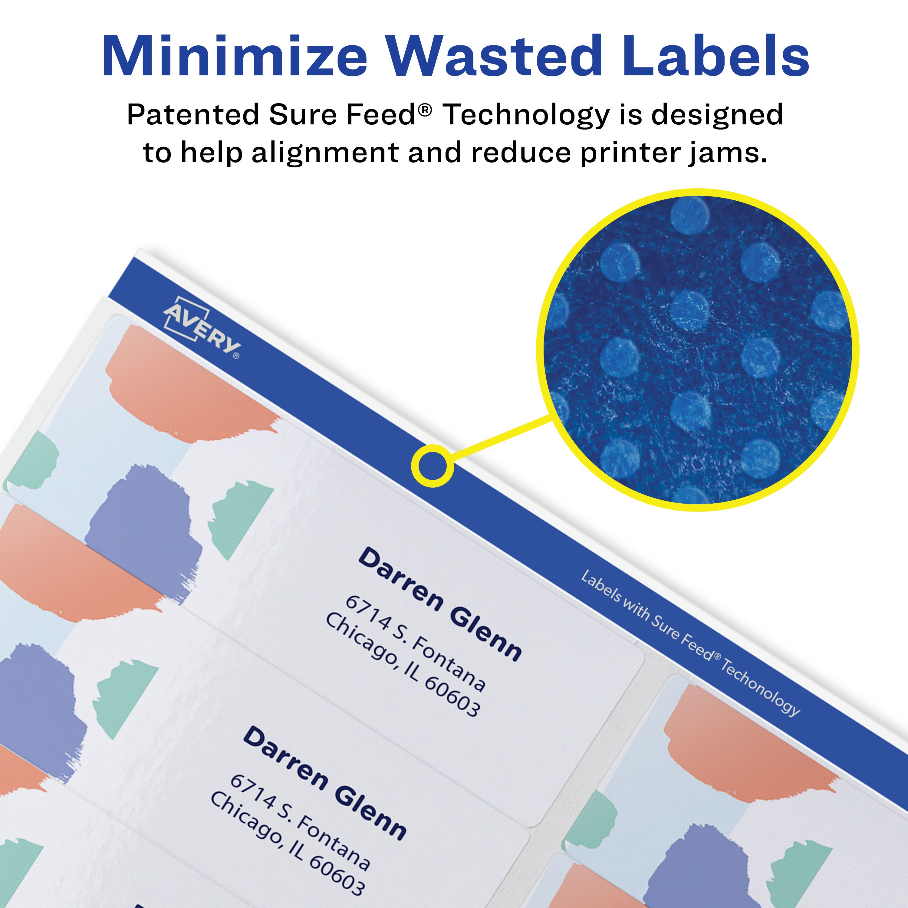 Easy Peel® Address Labels with Sure Feed 8162 | Avery